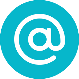 An email icon branded in Customer First Digital light blue